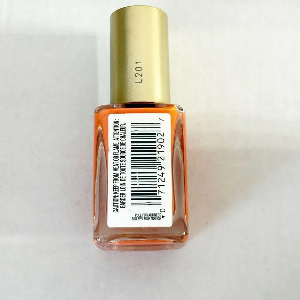 L'Oreal 410 L'Orange Orange Nail Polish 0.39 Fl Oz